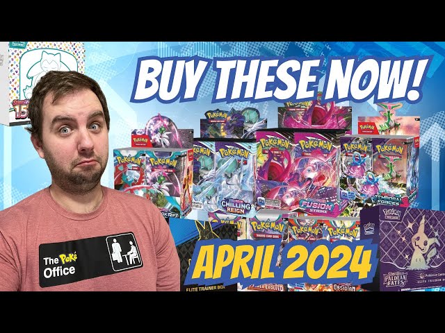 POKEMON INVESTING APRIL 2024! How To Invest In Pokemon Sealed Products In APRIL 2024