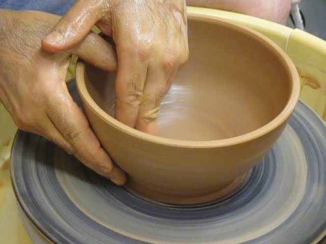 Bowl Demonstration #1 -- using two pounds of clay