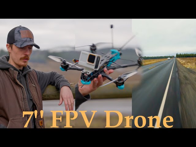 7" FPV drone cinematic freestyle