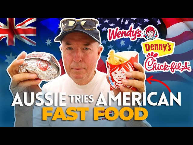 Australian tries American fast food!