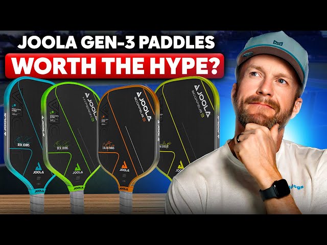 Joola Gen-3 Paddles Review: Let's take a look at this new core