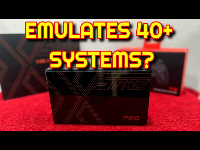 Emulates 40+ Systems? Super Console X5 Pro