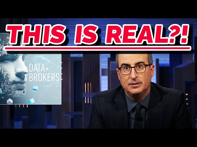 Privacy Specialist Responds to John Oliver's "Data Brokers" Segment!