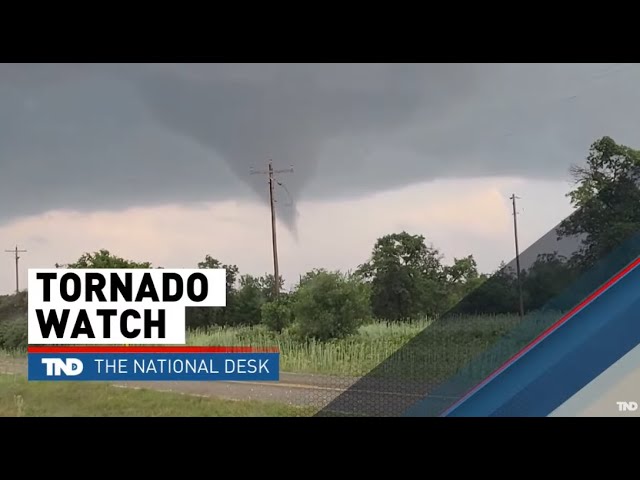 More severe weather threatens Texas and central US. The National Desk brings you live coverage.