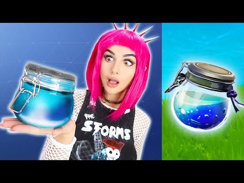FORTNITE ITEMS IN REAL LIFE CHALLENGE