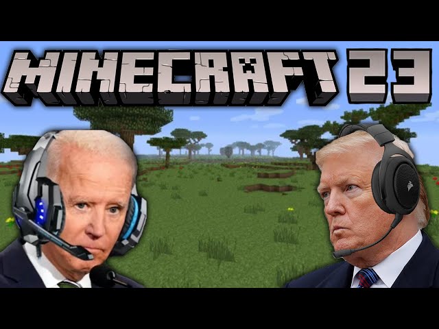 US Presidents Play Minecraft 23