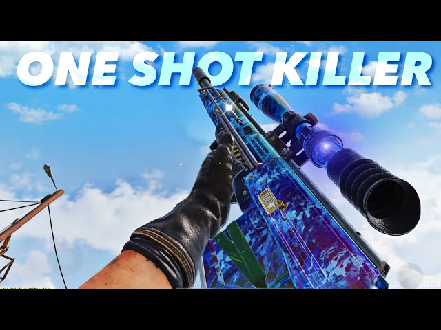This SNIPER can easily do ONE SHOT at any range🤯 | iPhone 14 (4 Finger + Gyro) | Call Of Duty Mobile