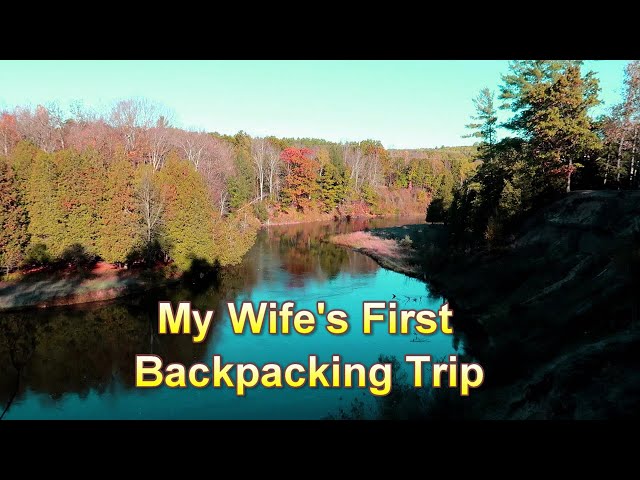 Manistee River Backpacking and Kayaking With My Wife!