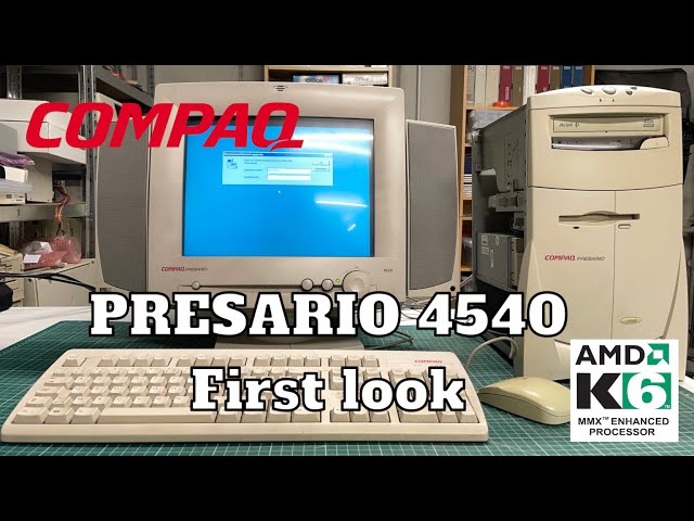 Compaq Presario 4540 First look