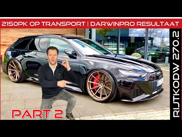 2150pk op Speciaal Transport | Geweldig resultaat DarwinPro RS6 | 2023 RS6 Extreme set monteren