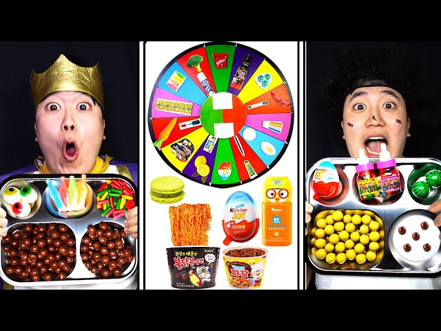 MUKBANG convenience store food challenge | TikTok Funny Video | HUBA