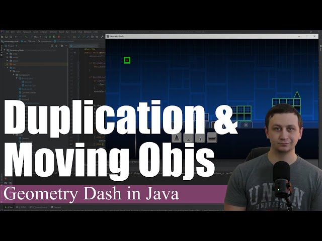 Duplication and Moving Selected Objects | Coding Geometry Dash in Java #27