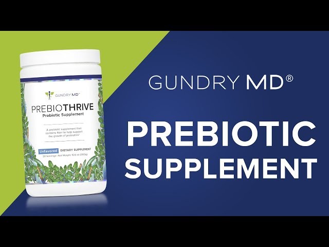 PrebioThrive | Prebiotic Supplement | Gundry MD