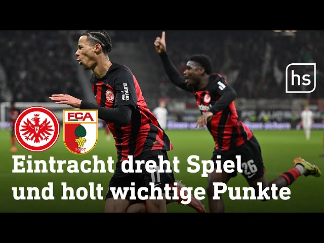 Highlights: Eintracht Frankfurt – Augsburg (3:1) | 1. Bundesliga 30. Spieltag | hessenschau