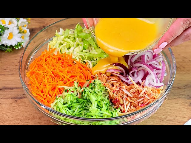 Eat this coleslaw every day for dinner! - 10 kg per month. Recipe for weight loss!