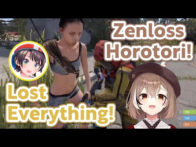 [JpSub] Mumei and Subaru lost everything and decided to share the room【Rust/Hololive Clip/EngSub】