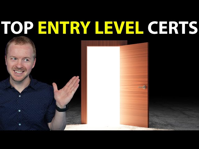 Best Entry Level Cybersecurity Certifications (2022)