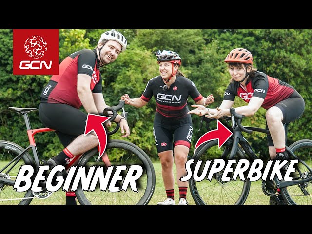 What Happens When A Beginner Cyclist Rides A £10,000 Super Bike?