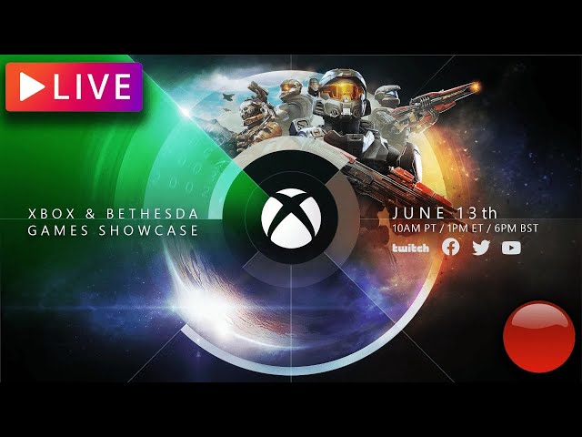 Xbox + Bethesda E3 2021 - LIVESTREAM! New Halo Infinite, Starfield, THE OUTER WORLDS 2 + Redfall