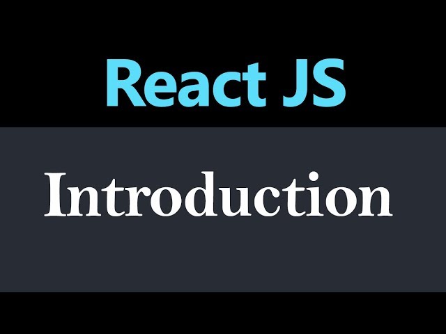 Introduction to React JS (Hindi)