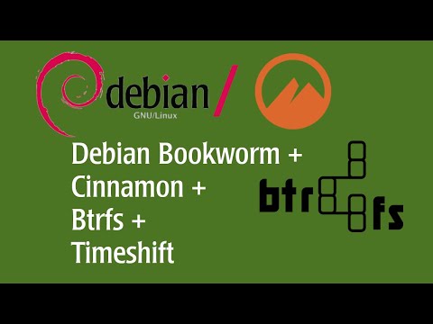 Debian Testing + BTRFS + Timeshift + Cinnamon