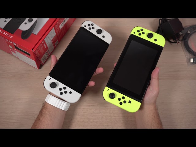 Nintendo Switch OLED: Unboxing, Hands On & Vergleich zur alten Switch!