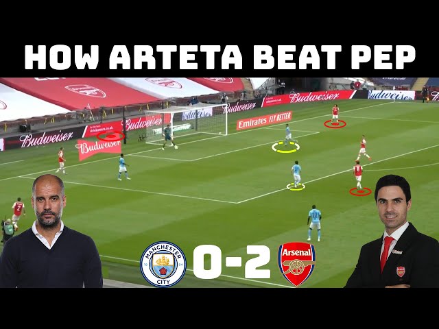 Tactical Analysis: Arsenal 2-0 Manchester City | How The Student Beat The Master | FA CUP |