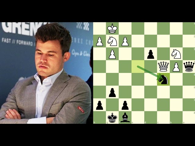 Tormento psicológico || Georg Meier x Magnus Carlsen || Grenke Chess 2019 6a rodada