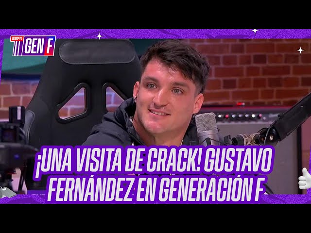 ¡NOS VISITÓ UN CRACK! Gustavo Fernández habló de todo desde los estudios de #ESPNGeneraciónF!