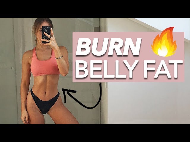 Lose Belly Fat Workout (Get Rid Of It!) - At Home & No Equipment 10 Mins