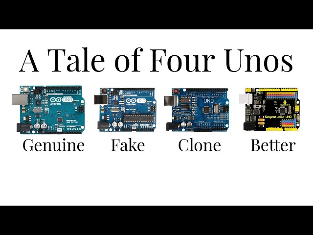 A Tale of 4 Arduino Unos - Genuine, Counterfeit, Clone and Improved
