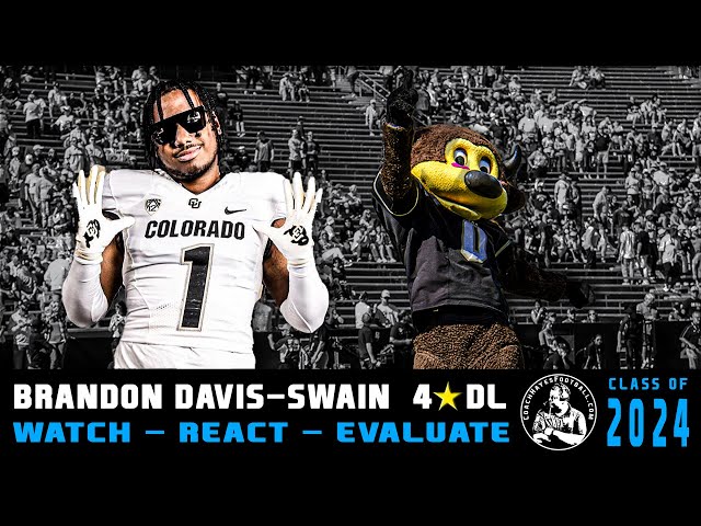 4⭐ DL: Brandon Davis-Swain | Highlight Review | #WRE24