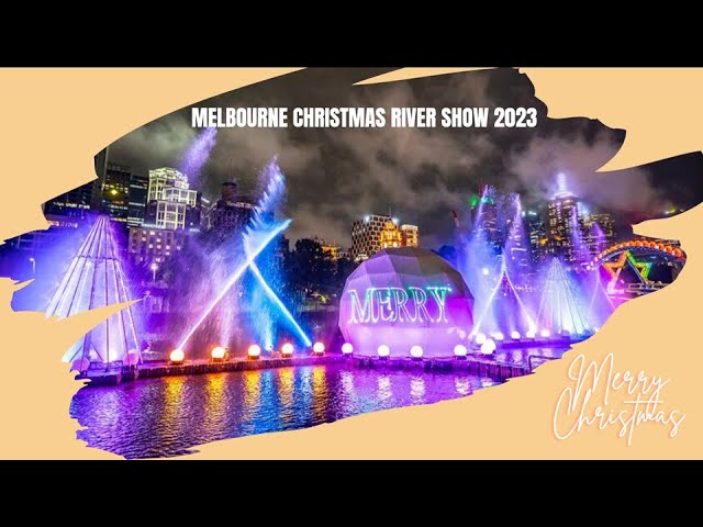 🇦🇺 Masters in Melbourne | my first Christmas River Show experience