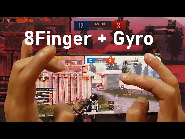 PUBG MOBILE | Playing TDM M24⚡️Handcam 8 Finger + Full Gyro
