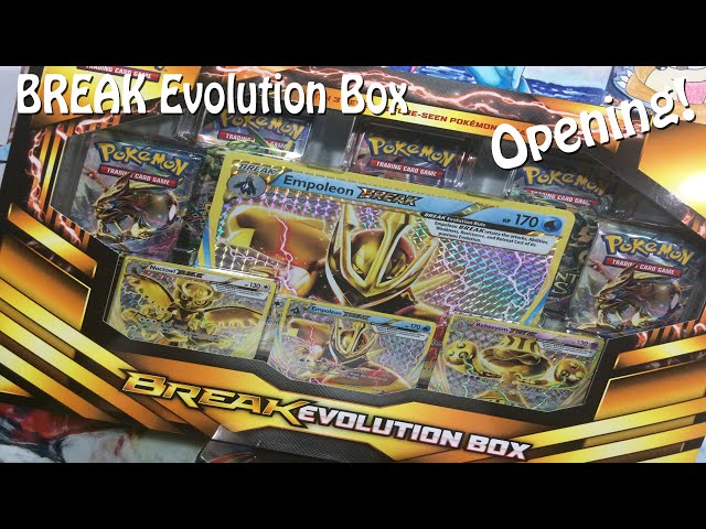 New Pokemon BREAK Evolution Box Opening
