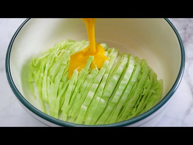 I Have Never Eaten such Delicious Cabbage! Easy and New Cabbage Recipe