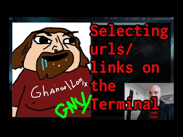 Selecting terminal URLs with URLview