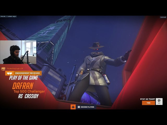 POTG! NEW CASSIDY SKIN! DAFRAN DOMINATING WITH NEW BUFFED CASSIDY IN SEASON 3 OF OVERWATCH 2