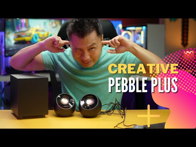 After 10 years without one, I got a Creative Pebble Plus 2.1 Desktop Speakers