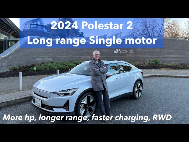 '24 Polestar 2 goes RWD, adds power