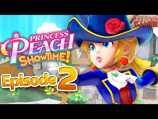 Princess Peach: Showtime! - Gameplay Walkthrough Part 2 - Swordfighter Peach! Floor 2 100%!
