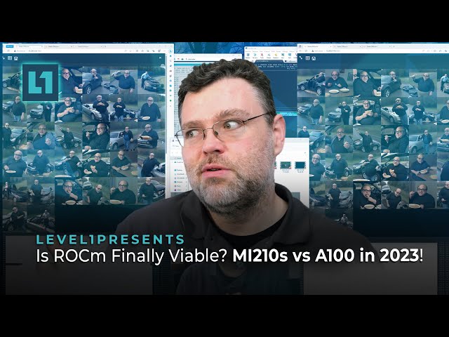 MI210s vs A100 -- Is ROCm Finally Viable in 2023? Tested on the Supermicro AS-2114GT-DNR