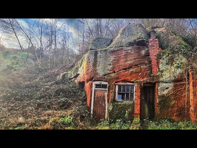 Abandoned House Hidden In The Rocks! Lost and Abandoned in the Woods