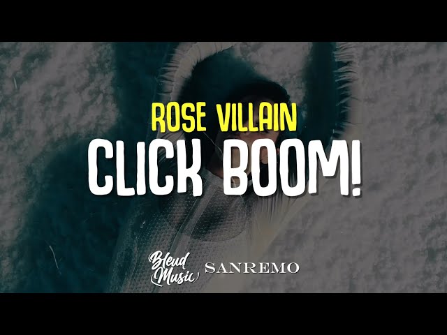 Rose Villain - CLICK BOOM (Testo/Lyrics) [Sanremo 2024]