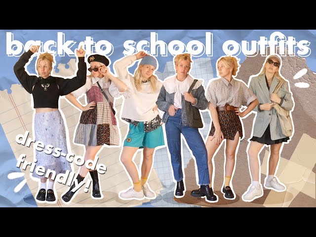 20+ Fall/School Outfits for Cool Artsy Weird Girls (comfy & dress code friendly!) | fall 2022