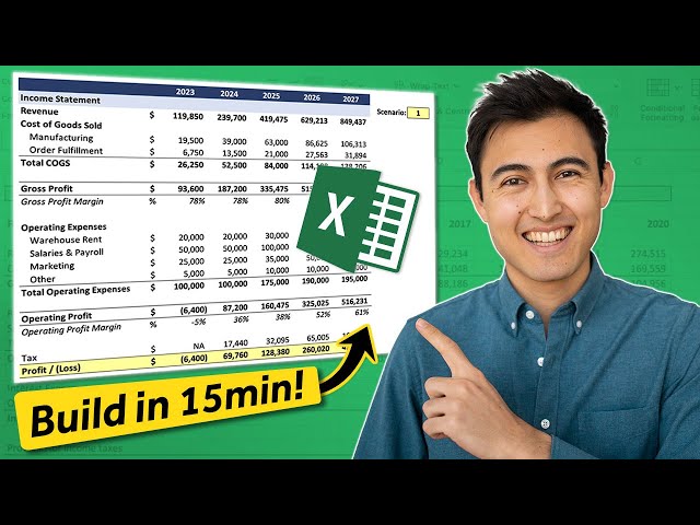 Build a Dynamic Financial Model in Just 15 Minutes