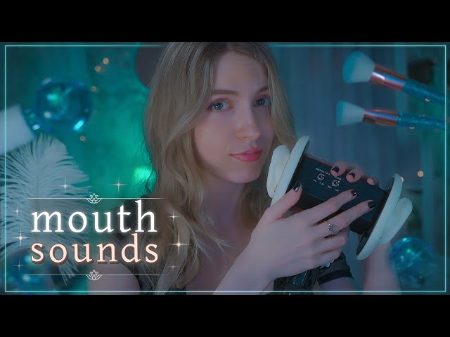 ASMR ✧ MOUTH SOUNDS in your EARS and VISUALS ❤️🌼