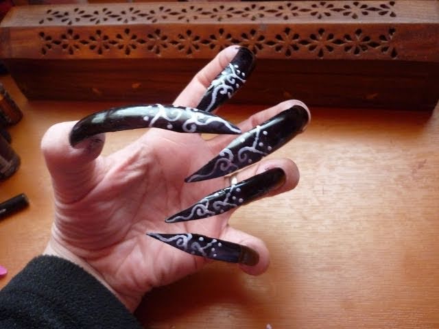 Extra Long Nails - For a Halloween costume