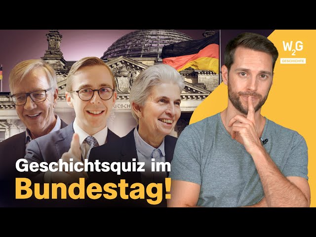 Bundestag-Check: Was wissen unsere Politiker über Geschichte?