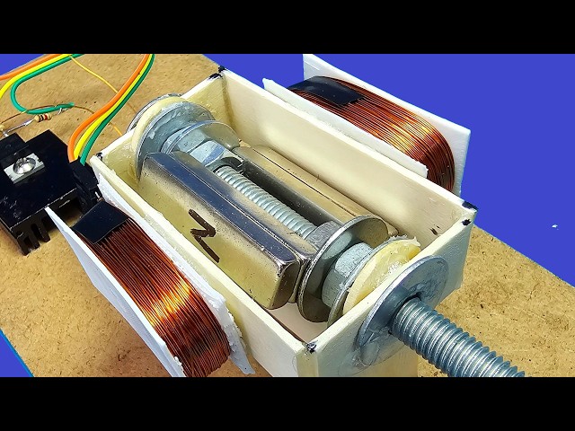 How to Make a Powerful Brushless Motor - Super idea to create Brushless Motor